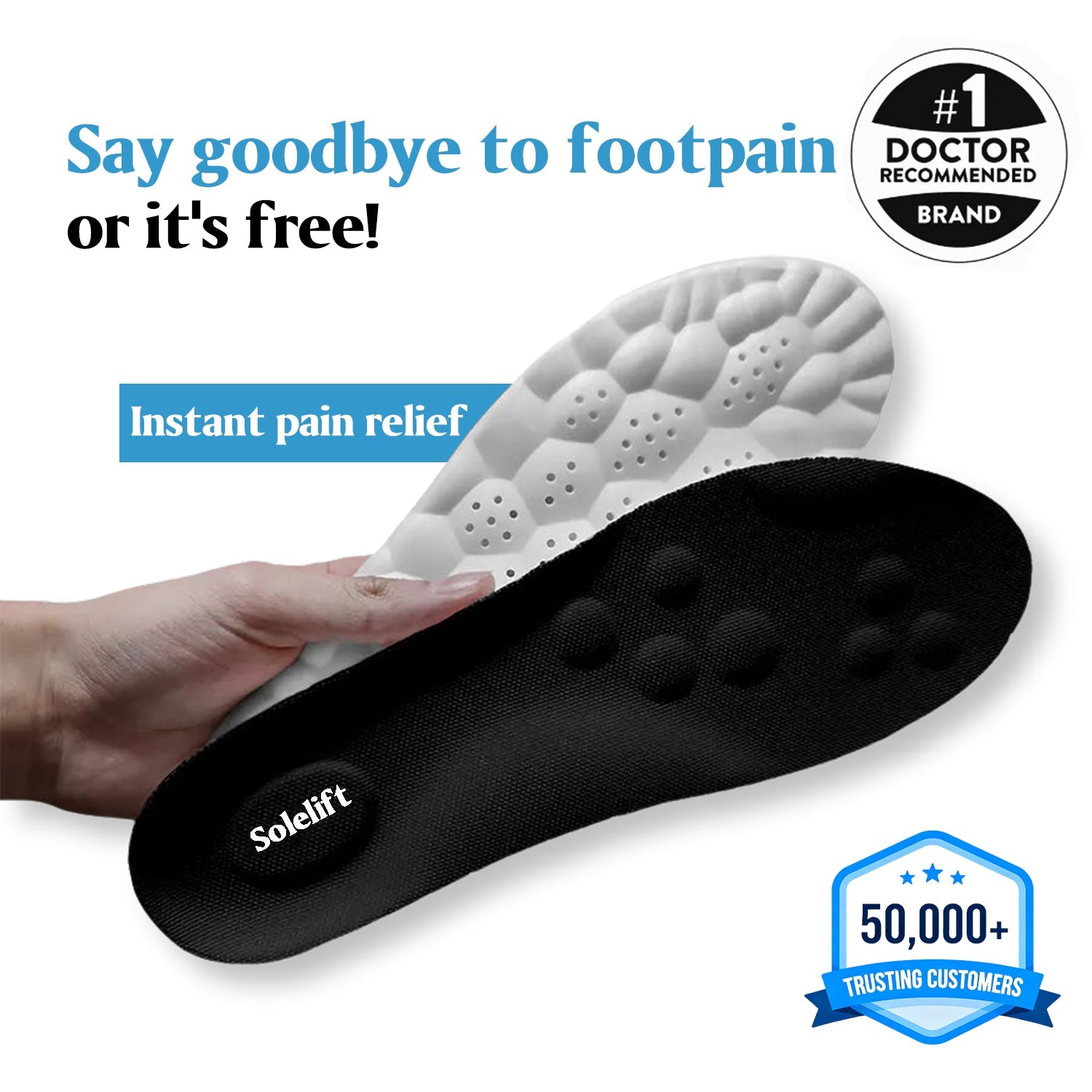 Massage Insoles - Solelift