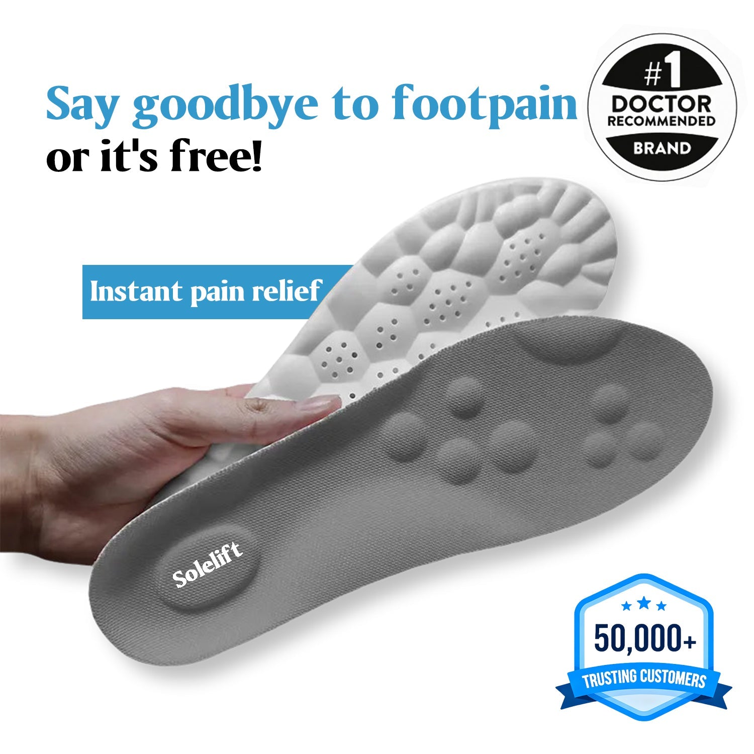 Massage Insoles - Solelift