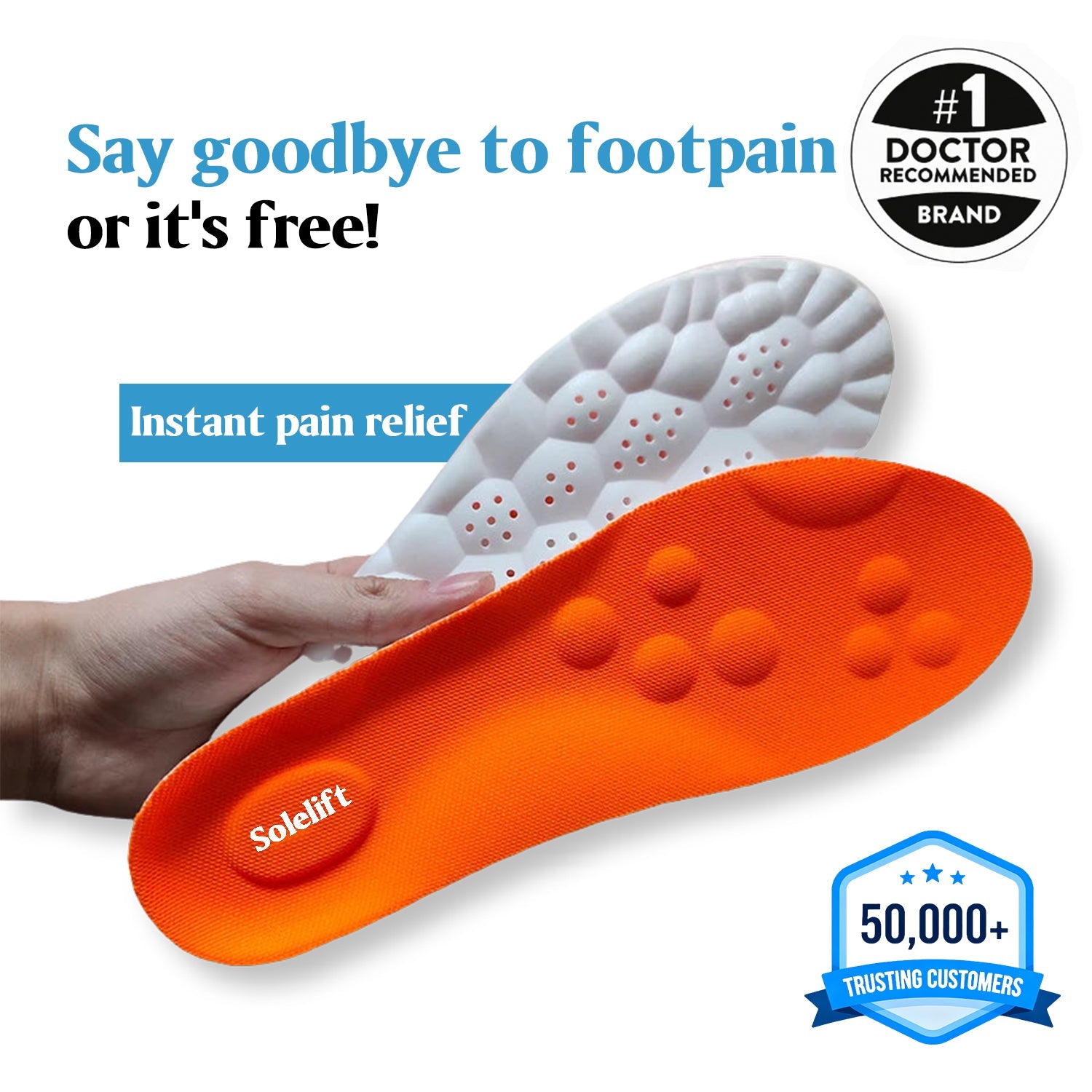Massage Insoles - Solelift